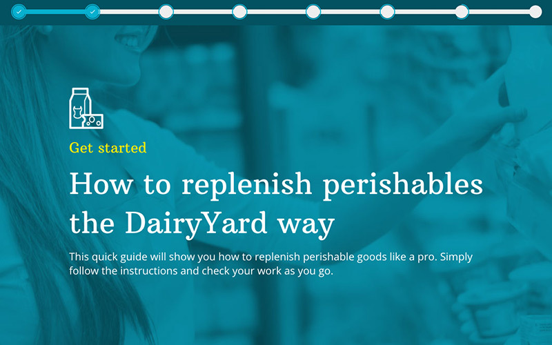 Quick bite-sized onboarding example