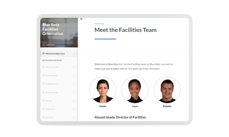 Articulate Rise 360 example