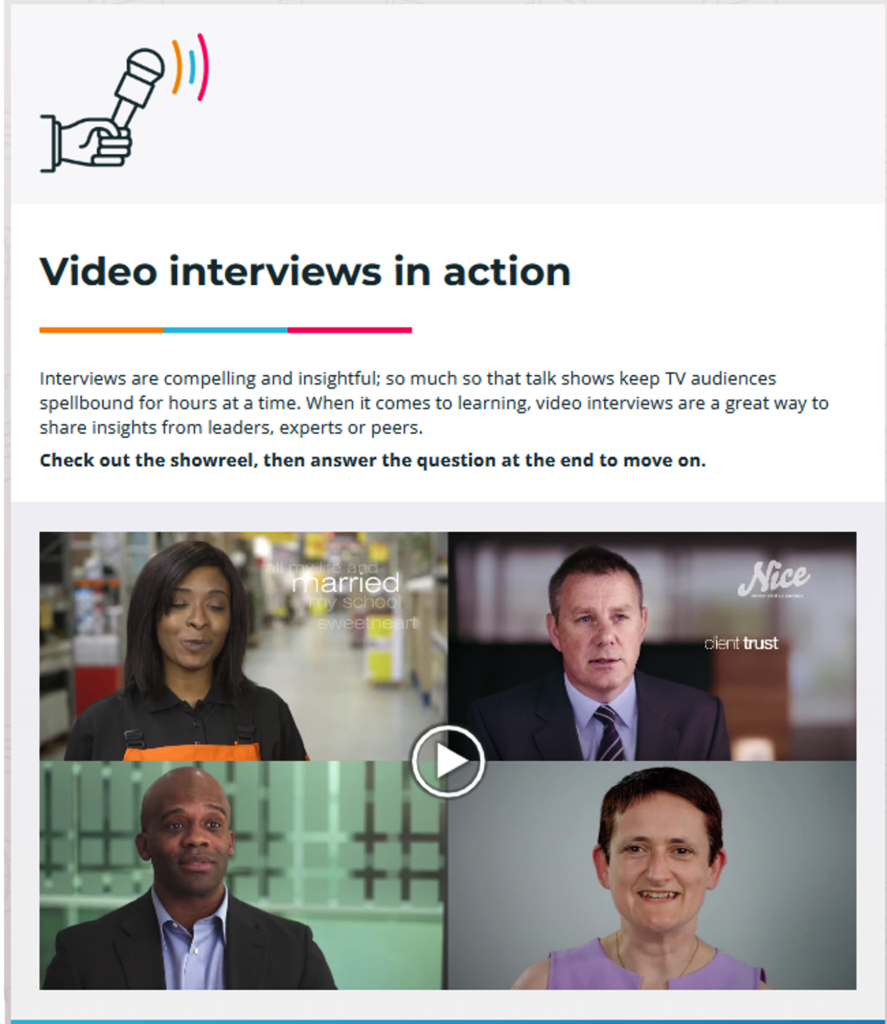 Elucidat Video interviews in action e1732265123588
