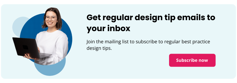 Design tip tuesday CTA