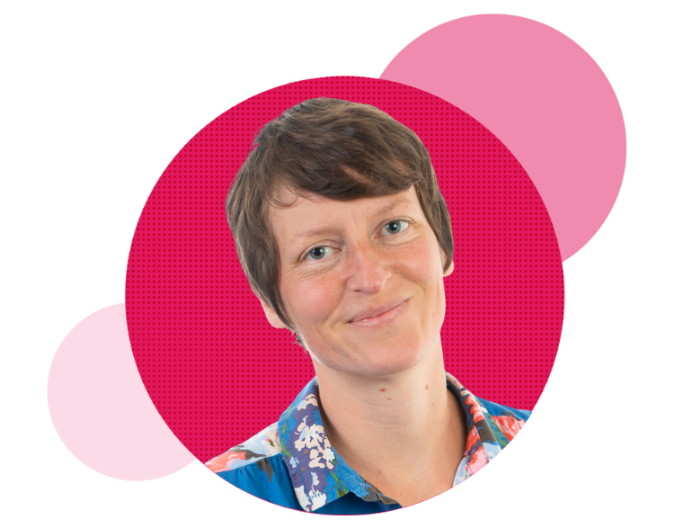 Learning at large podcast host Kirstie Greany