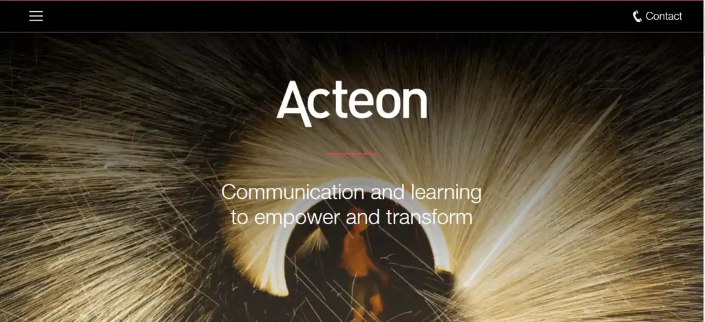 Acteon elearning agency