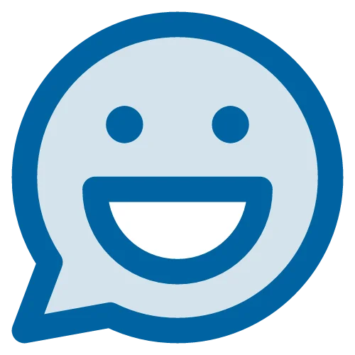 Chat Bubble Smiley