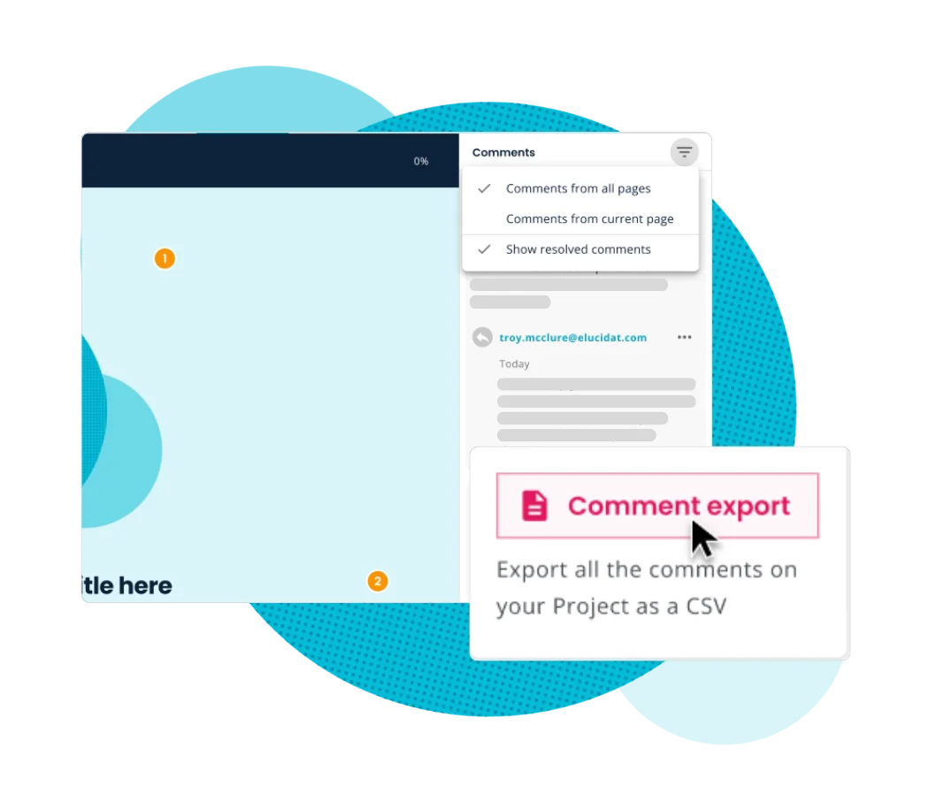 Review - Audit ready feedback