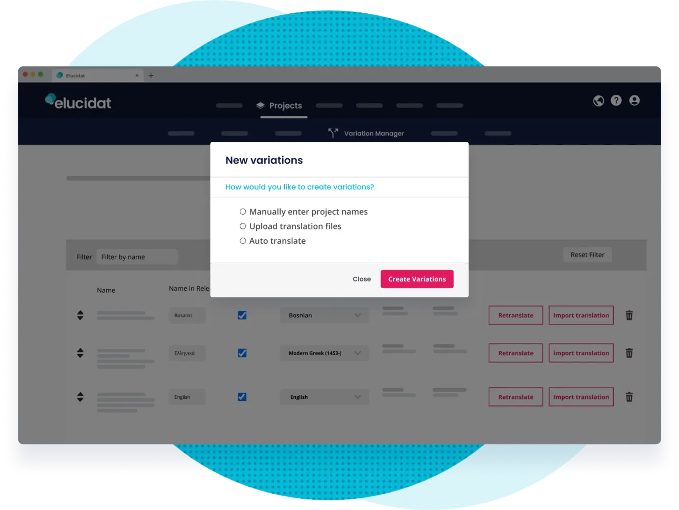 Translations - Create a variation of your elearning course